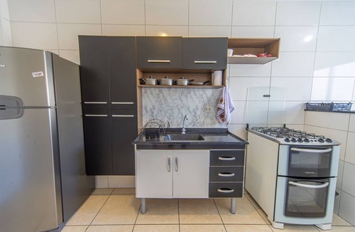 Vila Assuncao Apartment | Apto com Varanda e Garagem 300m | Praia Vila Tupi
