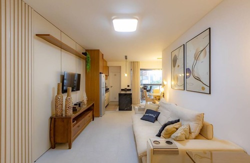 Porto Belo Apartment | Apto com Varanda Gourmet | 200m Praia de Perequê
