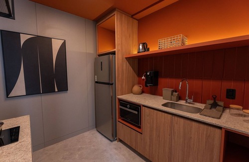 Centro Apartment | Apto Luxo com varanda 53m² - Completo e aconchegante