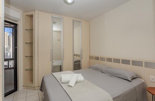 Centro Apartment | Apto na Praia Central, fácil acesso a tudo que precisa