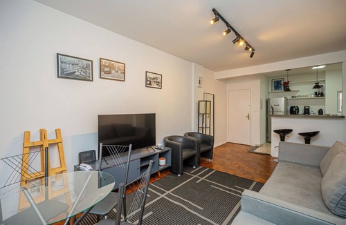 Consolacao Apartment | Apto Pet Friendly com Wi-Fi | Rua Augusta