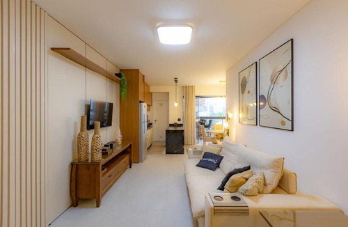 Porto Belo Apartment | Apto Premium com Varanda Gourmet a 290m da Praia