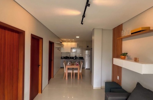 Japaratinga Apartment | Apto Vista Mar Área Gourmet Piscina 2 Suítes