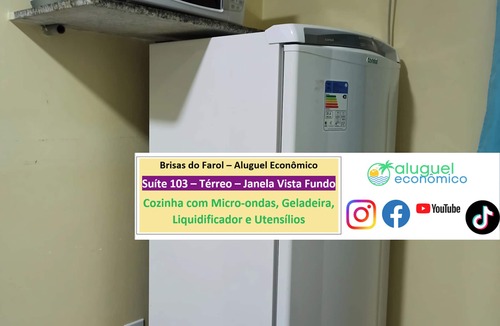 Centro House | Arraial do Cabo - Suite 103 - Brisas do Farol - Affordable Rental