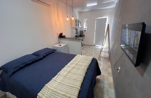 Baia Formosa Apartment | Aura Mar - Flat com Cozinha Completa no Centro de BF