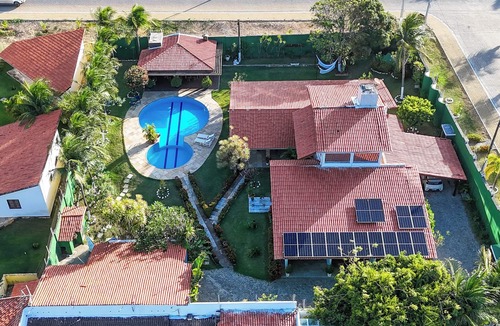 Pecém Villa | Beach house with pool in Cumbuco - 5 bedrooms + 50m from the sea
