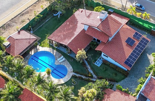 Pecém Villa | Beach house with pool in Cumbuco - 5 bedrooms + 50m from the sea