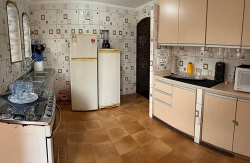 Cibratel I House | Beachfront house with pool, barbecue + Wi-Fi in Itanhaém, SP