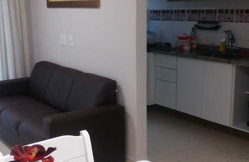 Vila Assuncao Apartment | Beachfront location - Ocean view - Market + Wi-Fi, Cable TV, and Netflix!