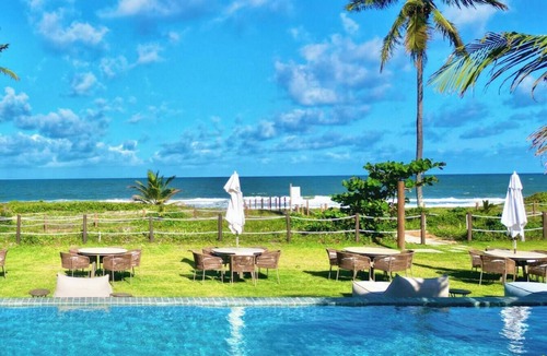 Barra do Jacuipe Apartment | Beachfront Paradise 3 Bedrooms Ocean View Guarajuba (NAIA 14)