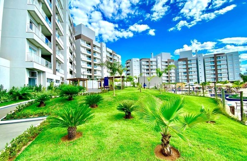 Caldas Novas Apartment | Beautiful apartment in LAGOA ECO TOWERS - 2 bedrooms (sleeps 5) + a sofa bed for 2 more people.