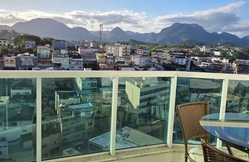 Praia do Morro Apartment | Beautiful apartment with 2 bedrooms (1 suite), garage and mountain views.