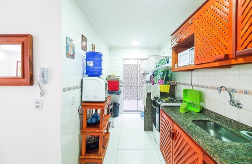 Praia Grande Condo | Beautiful Apartment in Portal das Bandeiras - PB015