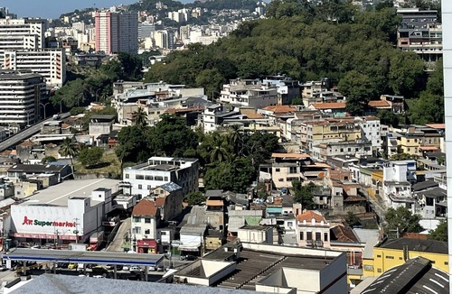 Santo Cristo Apartment | Beautiful studio apartment with incredible views of Guanabara Bay, with air conditioning and a swimming pool!