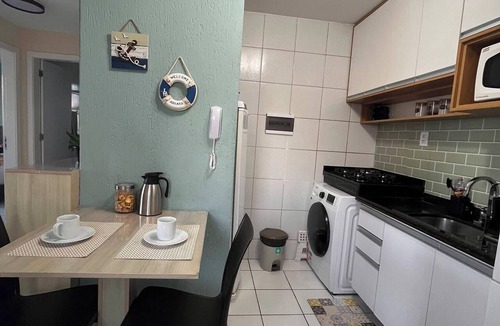 Ponta Negra Apartment | Best beach location, decorated apartment, garage, beachfront! 100m from the beach.