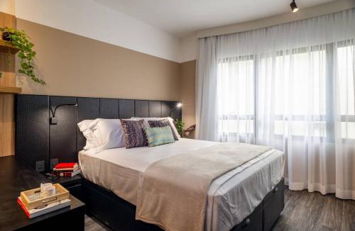 Paraiso Apartment | BHomy Paulista Repaginado na Al Santos RD120