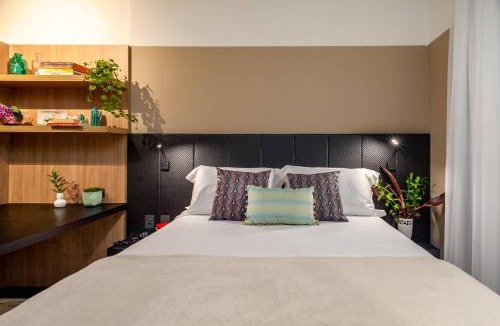 Paraiso Apartment | BHomy Paulista Repaginado na Al Santos RD120