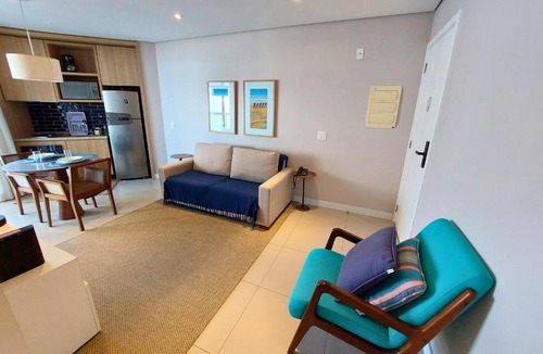 Pompeia Apartment | Book Santos Unique 1604 Vista Mar Pertinho da Praia