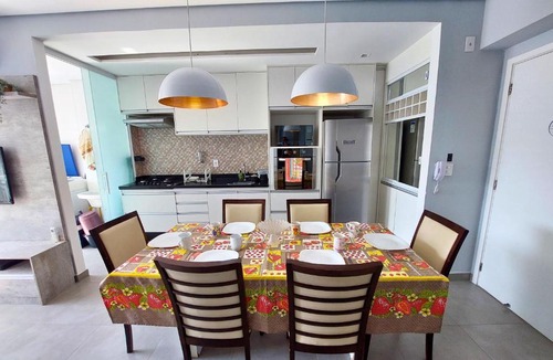 Pompeia Apartment | Book Santos Unlimited 902 Vista Magnífica e Camas Confortáveis