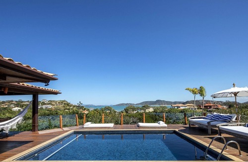 Ferradurinha Villa | Buz051 - Wonderful house overlooking the sea in Geribá
