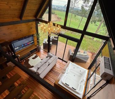 Ibiaca Ski Chalet | Cabana com Hidro e Café da Manhã incluso