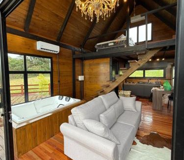 Ibiaca Ski Chalet | Cabana com Hidro e Café da Manhã incluso