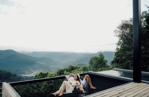 Caxias do Sul Ski Chalet | Cabana de luxo nas montanhas com piscina - Casa Castelcucco, Villa Montegrappa