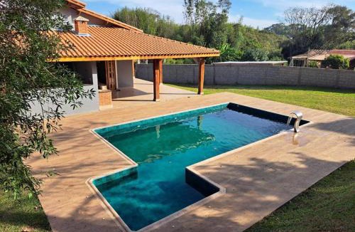 Ibiuna House | Cantinho do Céu Piscina com Hidro e Lago de Pesca