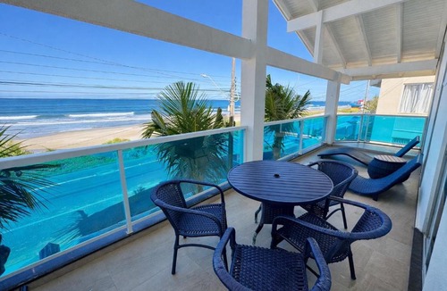 Ubatuba House | Casa Blue - Oceanfront in Itaguacu