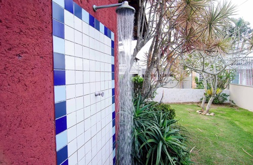 Santinho House | Casa c/Terraço, 500m da Praia nos Ingleses JT1089