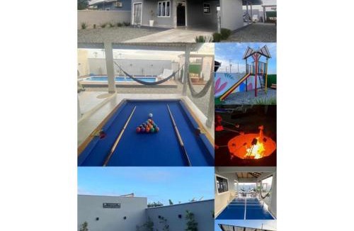 Barra do Itapocu House | Casa com piscina aquecida e mesa de sinuca