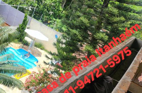 Santa Terezinha House | Casa de praia com piscina Itanhaém