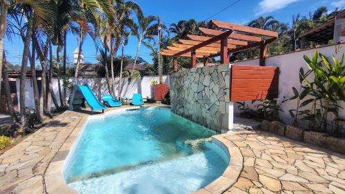 Pereque-Mirim House | Casa em Ubatuba 5 Dormitórios Piscina Aquecida Perto de tudo!