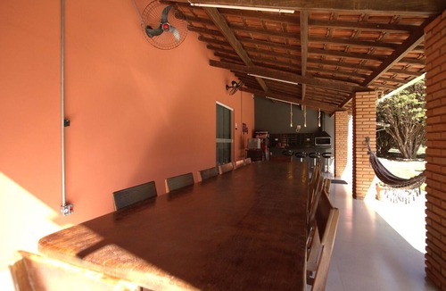 Franca House | Chácara com Piscina Aquecida e Jogos | Franca