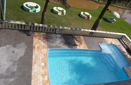 Mairipora House | Chácara Casa Branca property in Mairiporã with swimming pool, barbecue and internet.