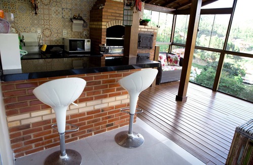 Vitor Hugo Ski Chalet | Chalé c/Churrasqueira | Hotel Fazenda China Park