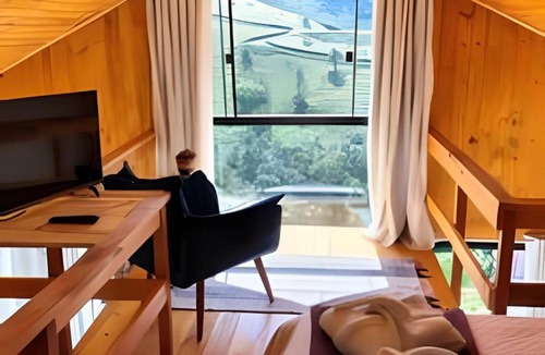 Centro Ski Chalet | Chalé com bela vista para as montanhas