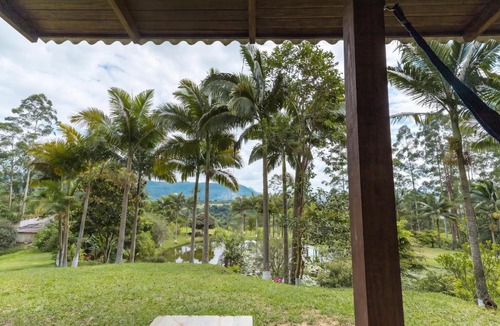 Rio do Sul Ski Chalet | Chalé com Rede e Vista Panorâmica em Rio do Sul SC