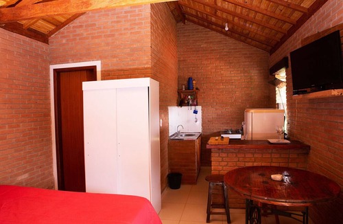 Conceicao do Ibitipoca Ski Chalet | Chalé para 3 com Rede e Churrasqueira | Ibitipoca