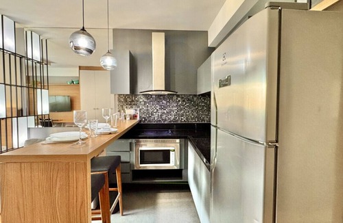 Matriz Apartment | Charme e Conforto frente shopping Vaga Inclusa