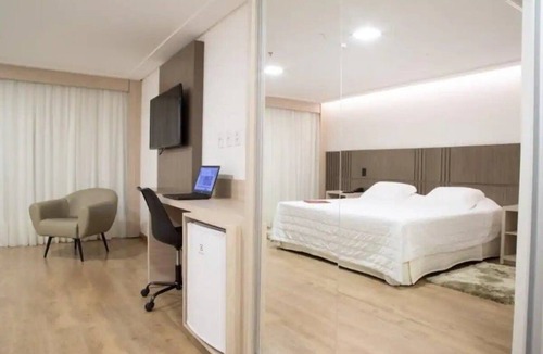 Centro Hotel | Charming Room Near Chapecó's Local Dinings | Condá Arena - 1.1 miles