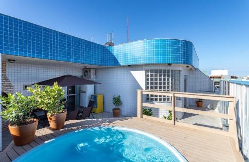 Algodoal Apartment | Cobertura de alto padrão com vista para a Praia do Forte