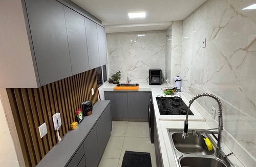 Jardim Mariliza Apartment | Complete apartment with 2 bedrooms and 4 beds.