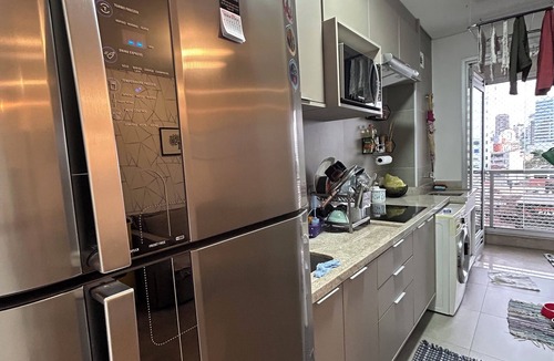 Osasco Apartment | Confortável e estiloso apartamento completo com 2 quartos, sendo uma suíte.