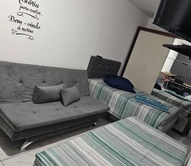 Passo da Areia Apartment | Consulado Americano apartamento 50 metros da entrada para Visto Consulado EUA Porto Alegre com garagem