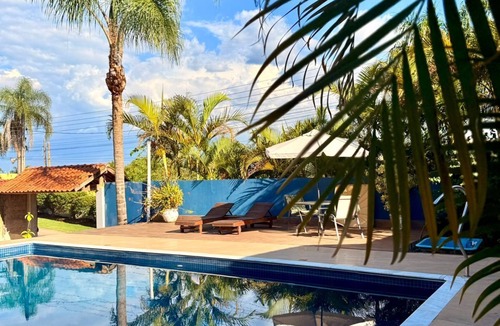 Ibiuna House | Country house in a gated community with 24-hour security. Cozy and spacious.