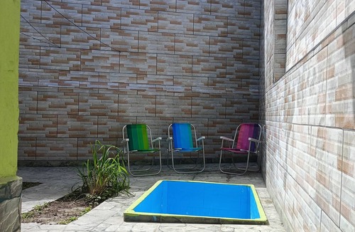Itanhaem House | Cozy Grandma's Little House - 200m from the Sea + Pool + Pet-Friendly