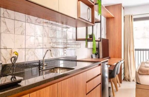 Bela Vista Apartment | Cozy studio with air conditioning and rooftop in Bela Vista