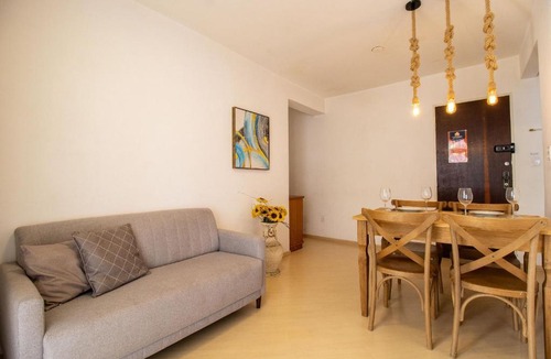 Centro Apartment | CRM18 - 3 Dorm, Climatizado, TV Smart, Garagem
