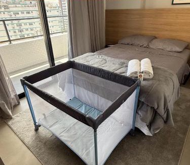 Ponta da Praia Apartment | Estilo e Conforto - 1 quadra da praia